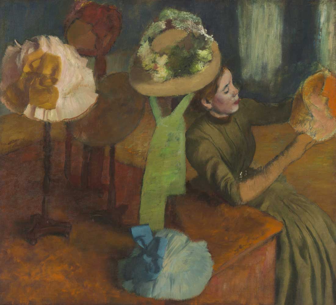 The Millinery Shop Edgar Degas