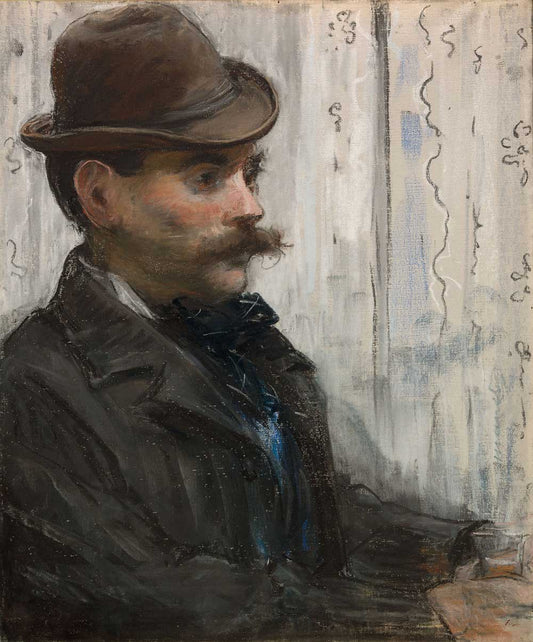 Portrait of Alphonse Maureau by Edouard Manet