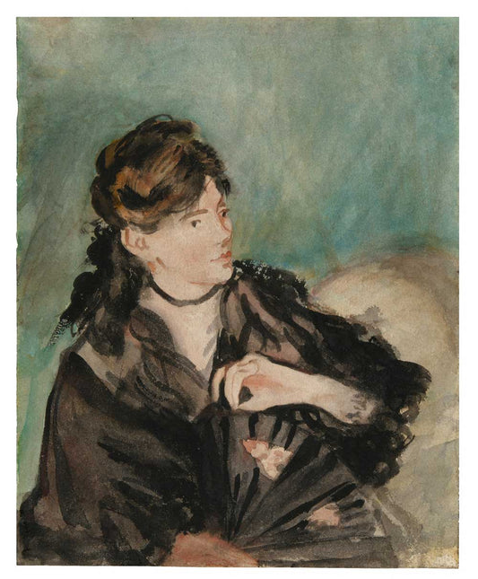 Portrait of Berthe Morisot with a Fan