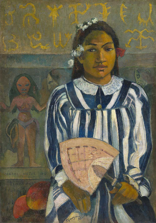 Merahi metua no Tehamana by Paul Gauguin