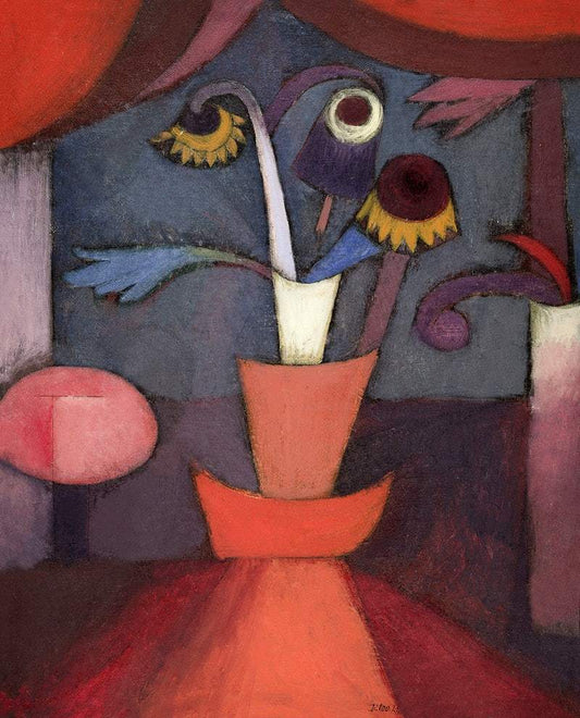 Autumn Flower (1922) by Paul Klee