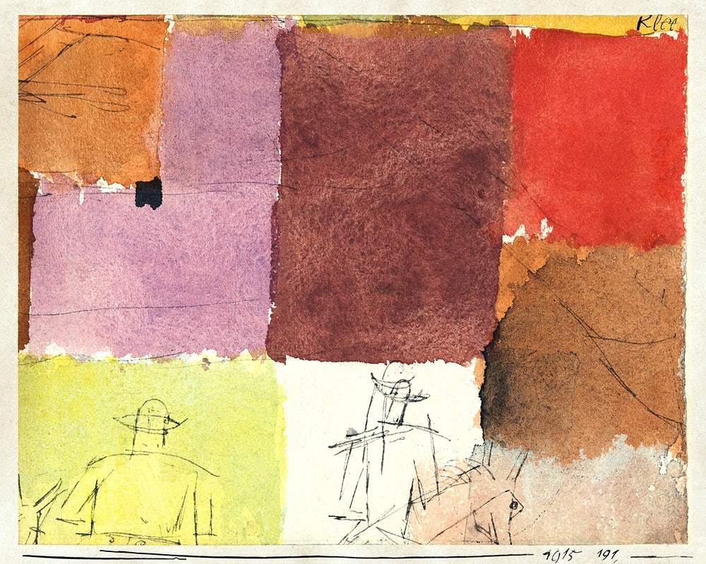 Composition with Figures (1915) by Paul Klee