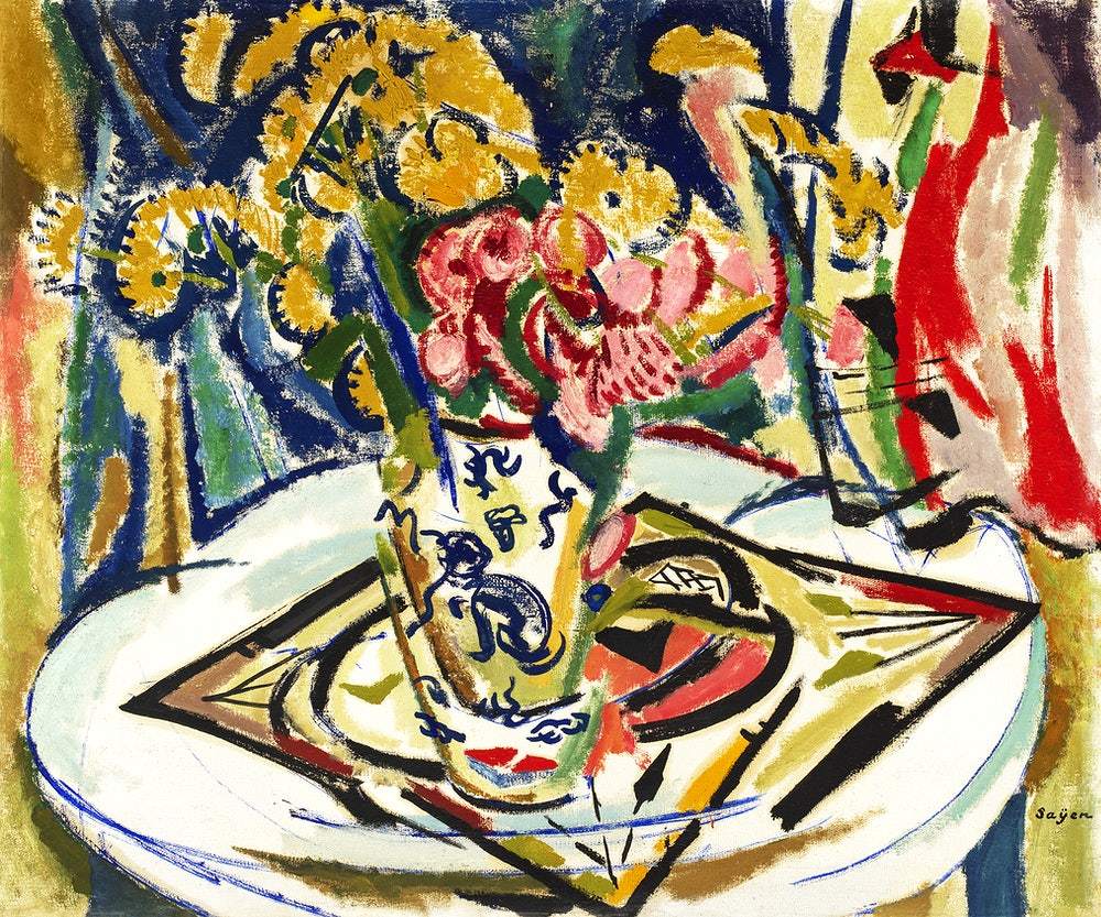 Flowers (1915) by Henry Sayen