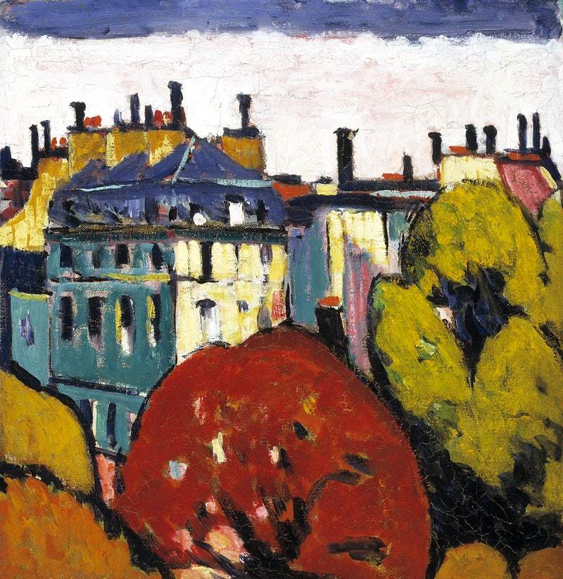Landscape, Paris (1912–1914) by Henry Sayen