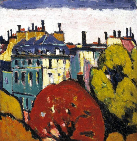 Landscape, Paris (1912–1914) by Henry Sayen