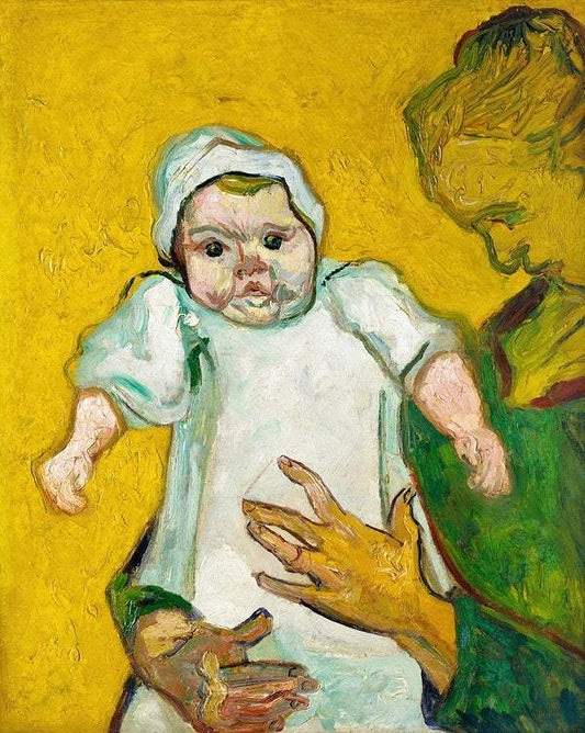 Madame Roulin and Her Baby (1888) by Vincent Van Gogh