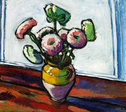Zinnias (1909–1912) by Henry Sayen
