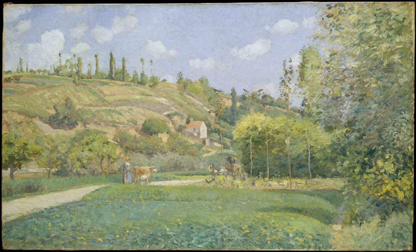 Landscape by Camille Pissarro 1874