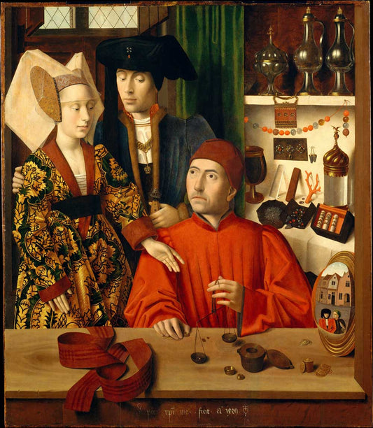 Goldsmith by Petrus Christus 1449