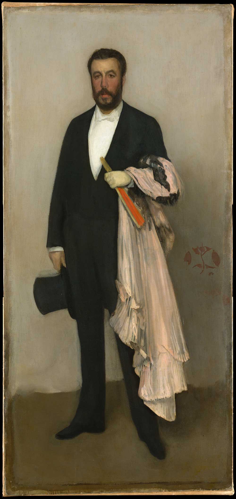 Theodore Duret by James Abbott McNeill Whistler 1883