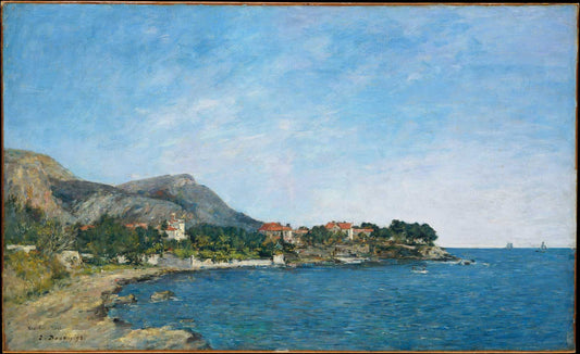 The Bay of Fourmis by Eugène Boudin 1892