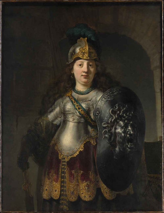 Bellona by Rembrandt van Rijn 1633