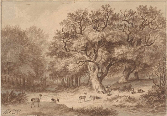 Landscape by Balthasar van der Ast 1813