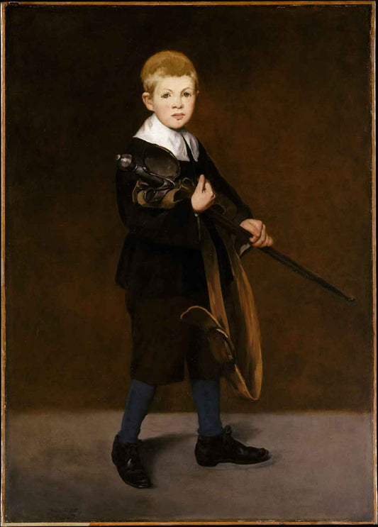 Boy With a Sword by Edourd Manet 1861