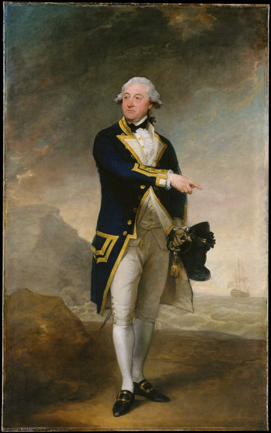 Captain John Gell by Gilbert Stuart 1785