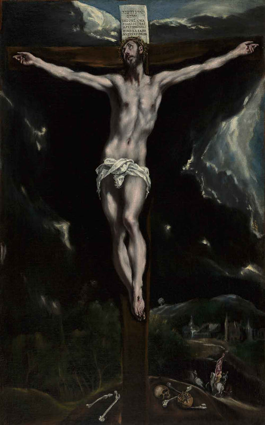 Christ on the cross by El Greco 1605