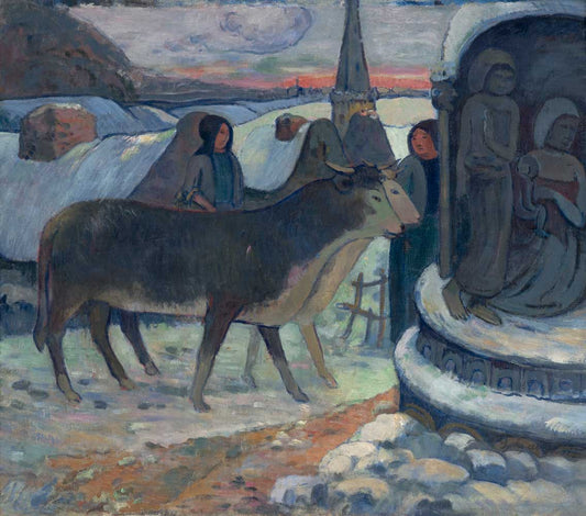 The Blessing of the Oxen by Paul Gauguin 1902