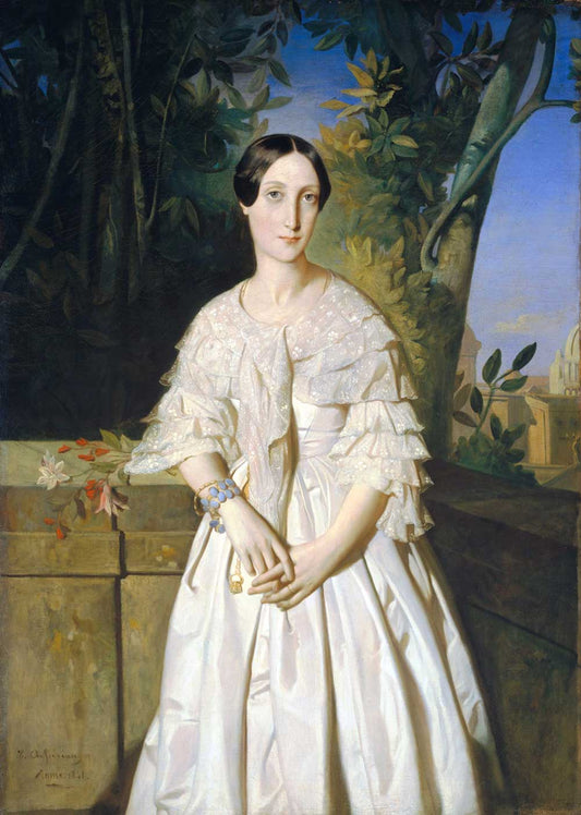 Marie Thomas de Pange by Théodore Chassériau 1841