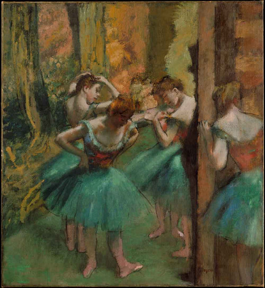 Dancers, Pink and Green by Edgar Degas 1890