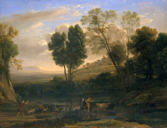 Sunrise by Claude Lorrain 1647