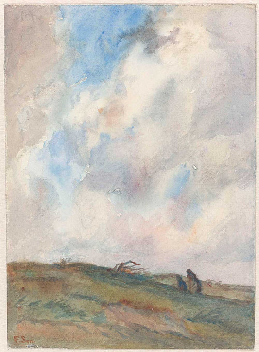 Landscape by Frans Smissaert 1872