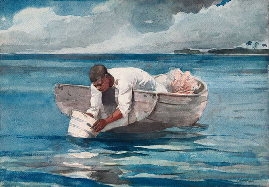 The Water Fan by Winslow Homer