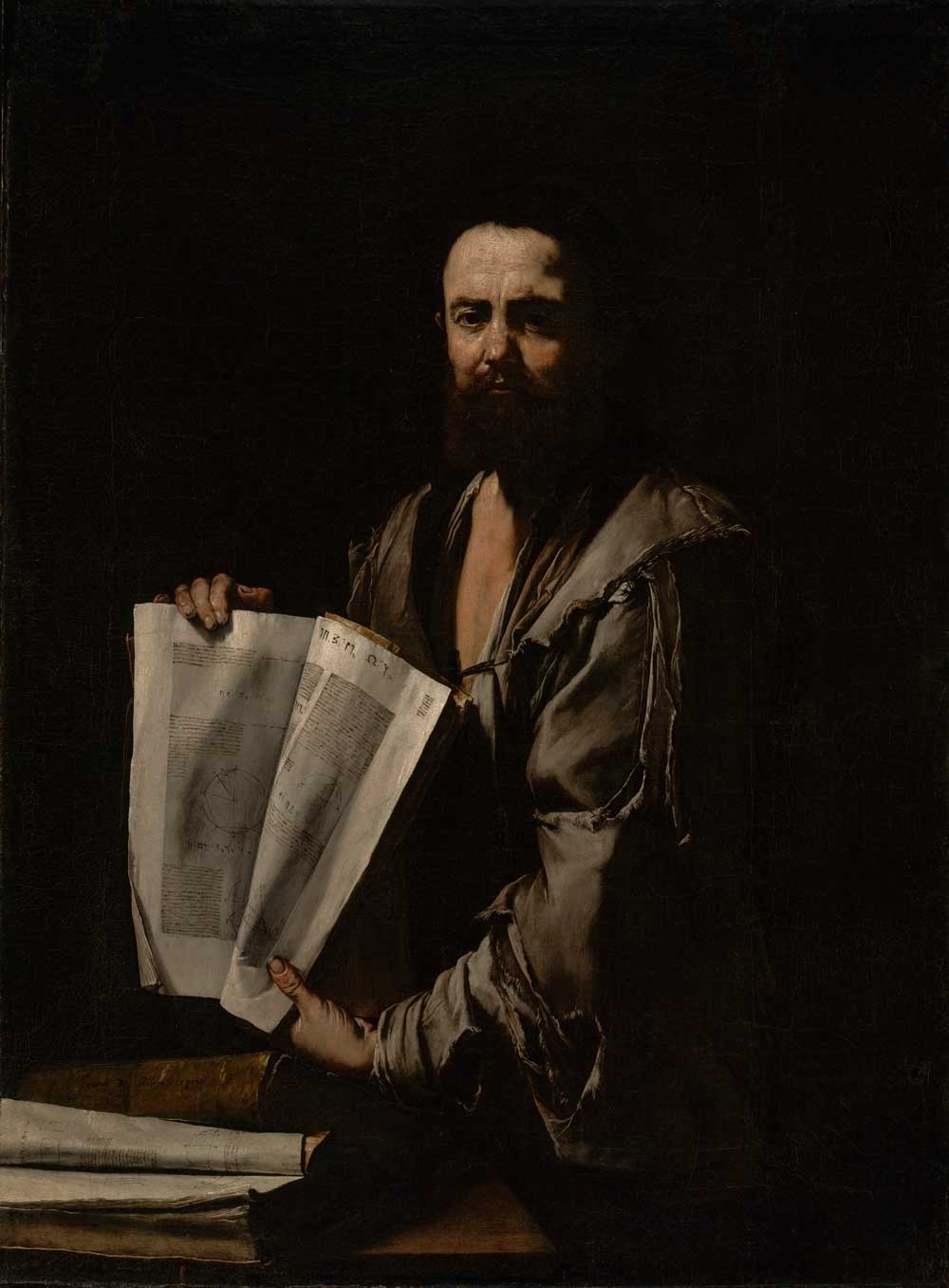 Euclid by Jusepe de Ribera 1635