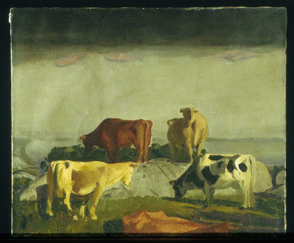 Five Cows by George Bellows 1916