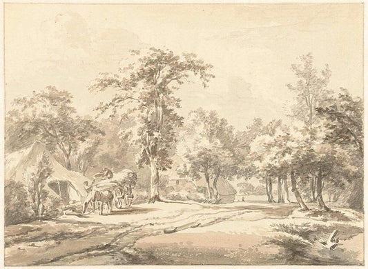 Landscape by Edward Lear 1755