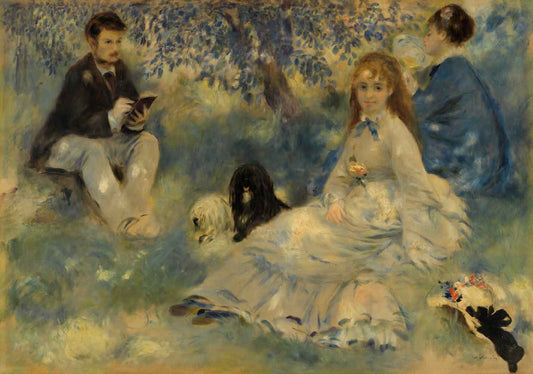 Henriot Family by Pierre-Aguste Renoir 1875