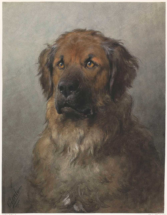 Dog by Otto Eerelman 1849