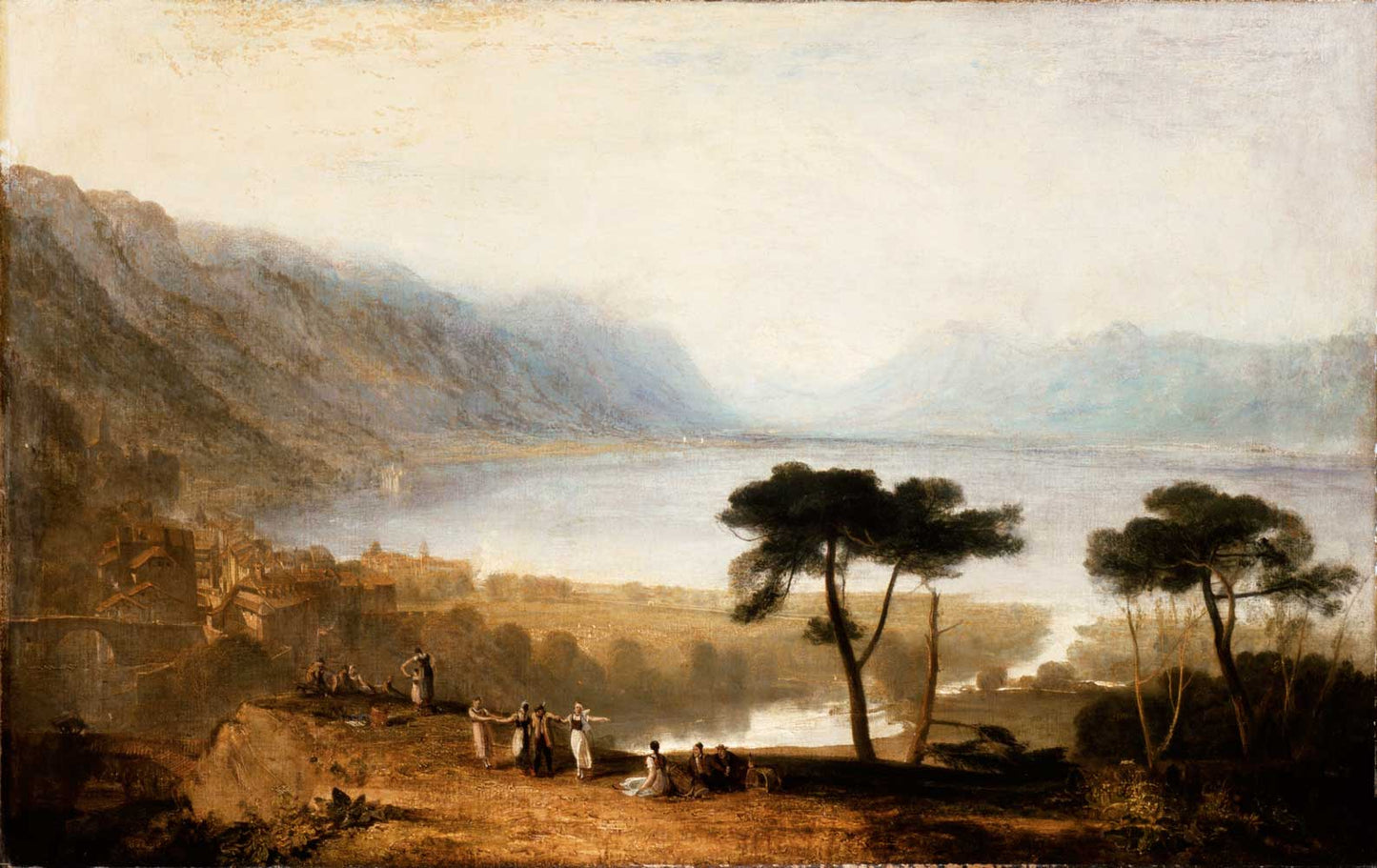 Lake of Geneva by Joseph Mallord William Turner 1810