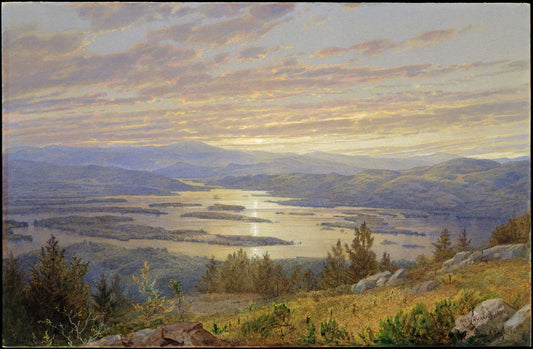 Lake Squam from Red Hill by William Trost Richards 1874