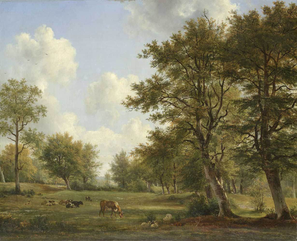 Landscape by George Jacobus Johannes van Os 1839