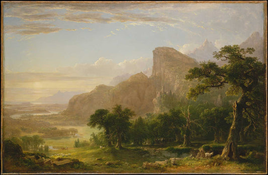 Landscape by Asher Brown Durand 1850