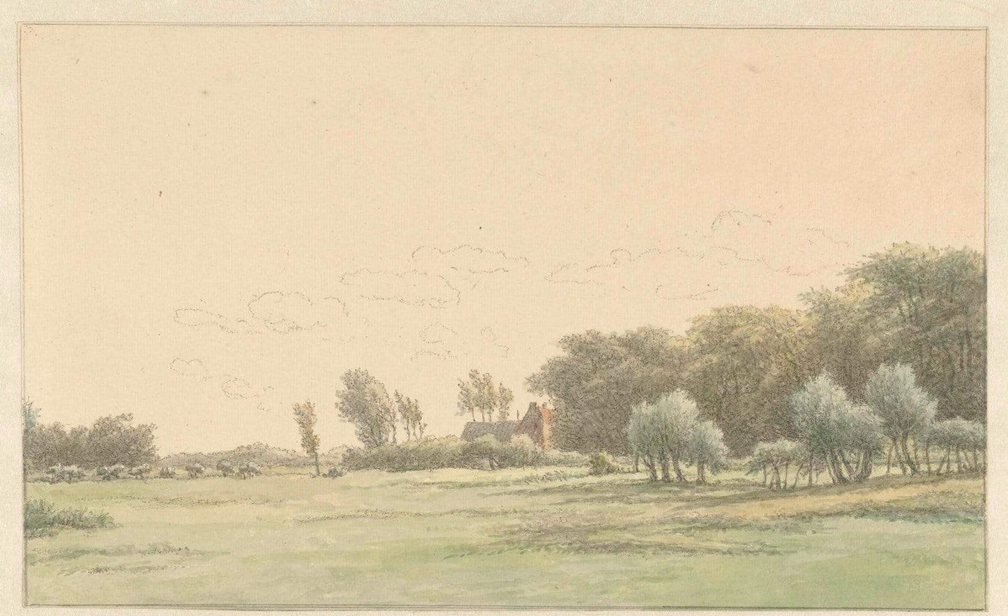 Landscape by Edward Lear 1755