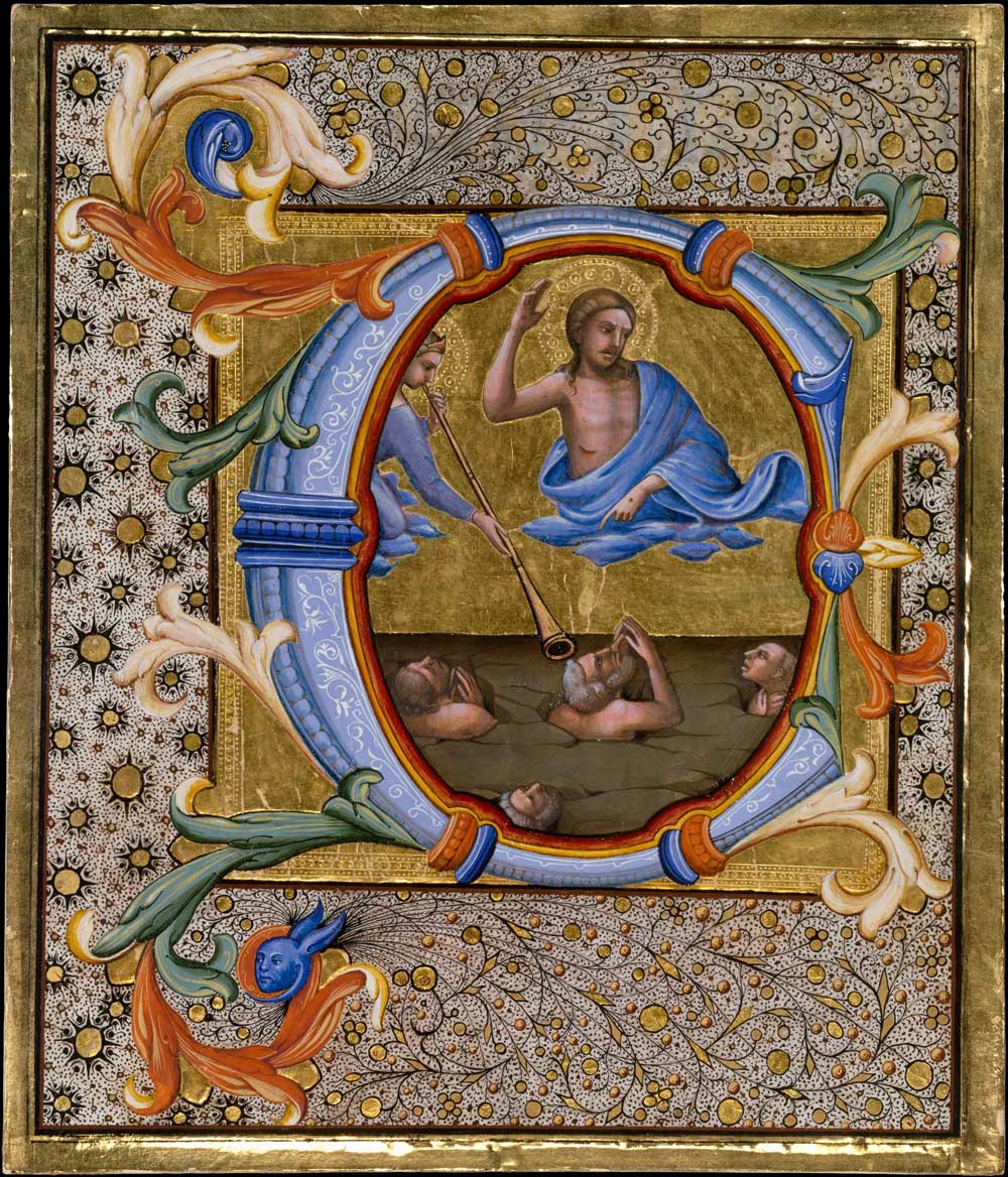 Last Judgement in an Initial C BY LORENZO MONACO