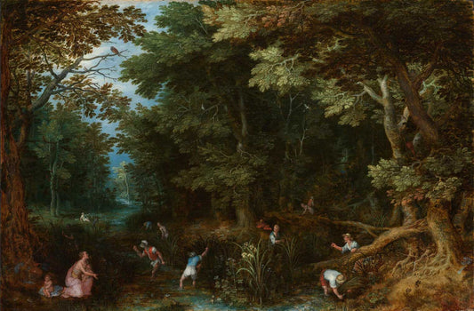 Latona and the Lycian Peasants by Jan Brueghel I 1605