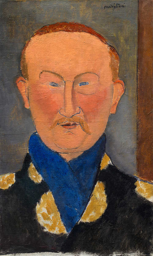 Léon Bakst by Amedeo Modigliani 1917