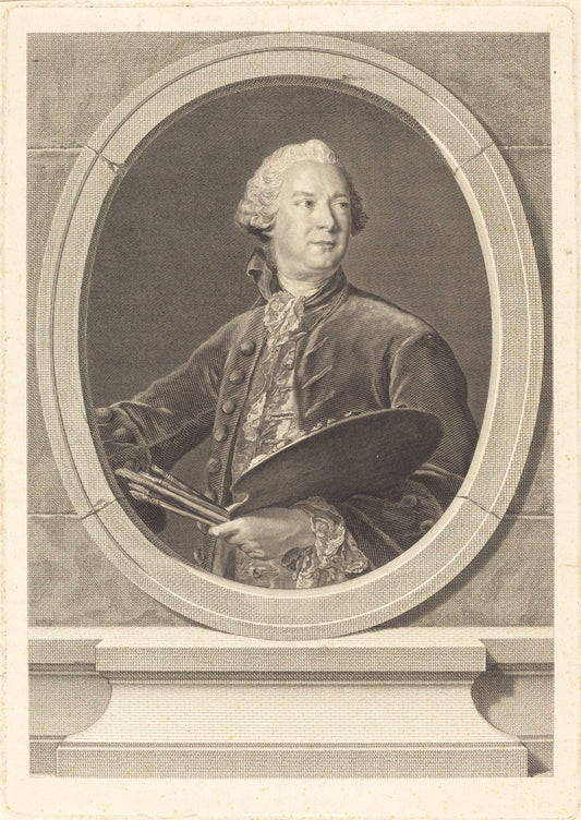 Louis Tocque by Jean Marc Nattier