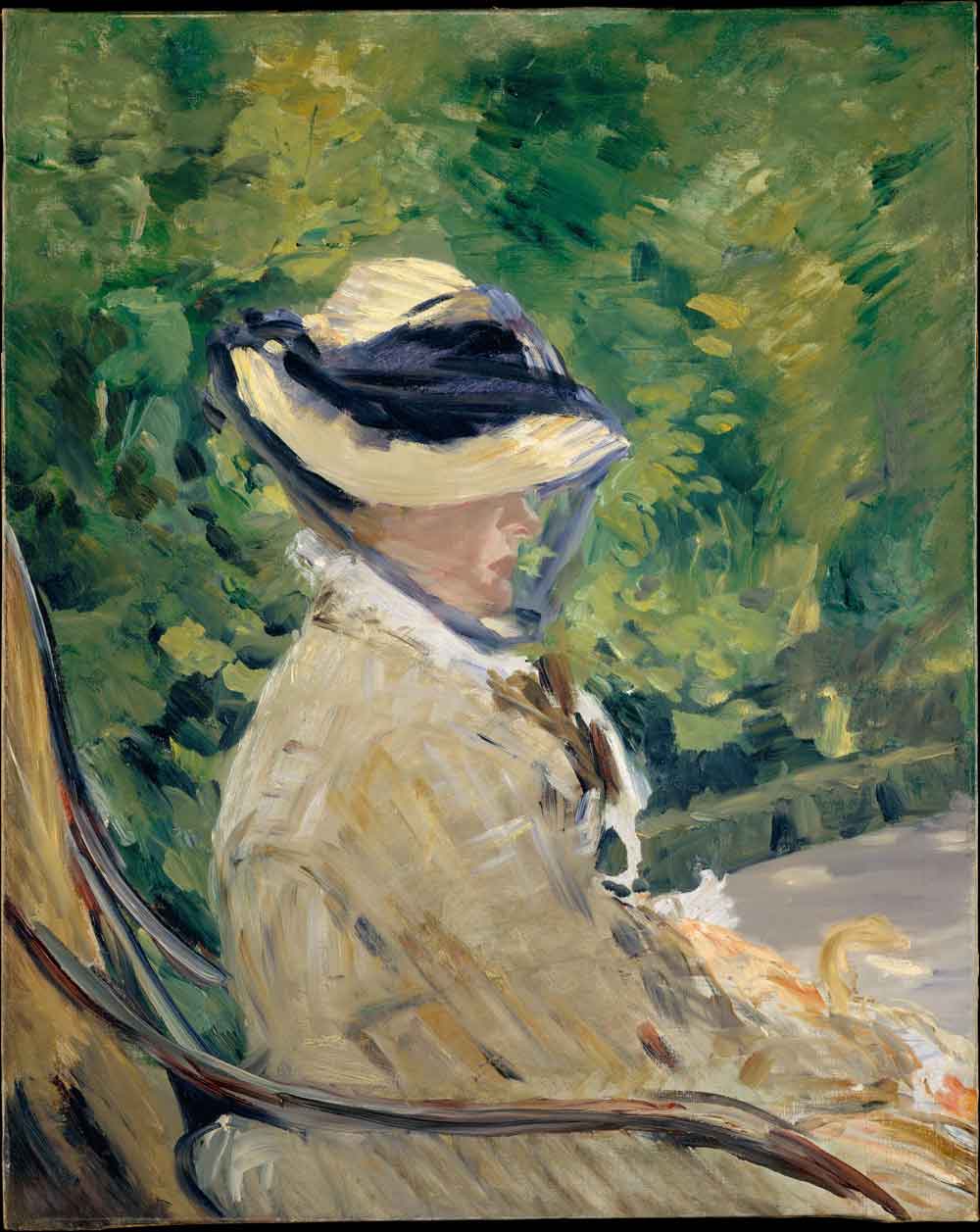 Madame Manet by Edourd Manet 1880