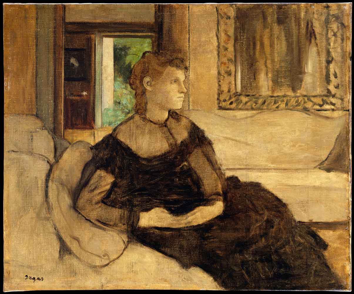 Madame Théodore Gobillard by Edgar Degas 1869