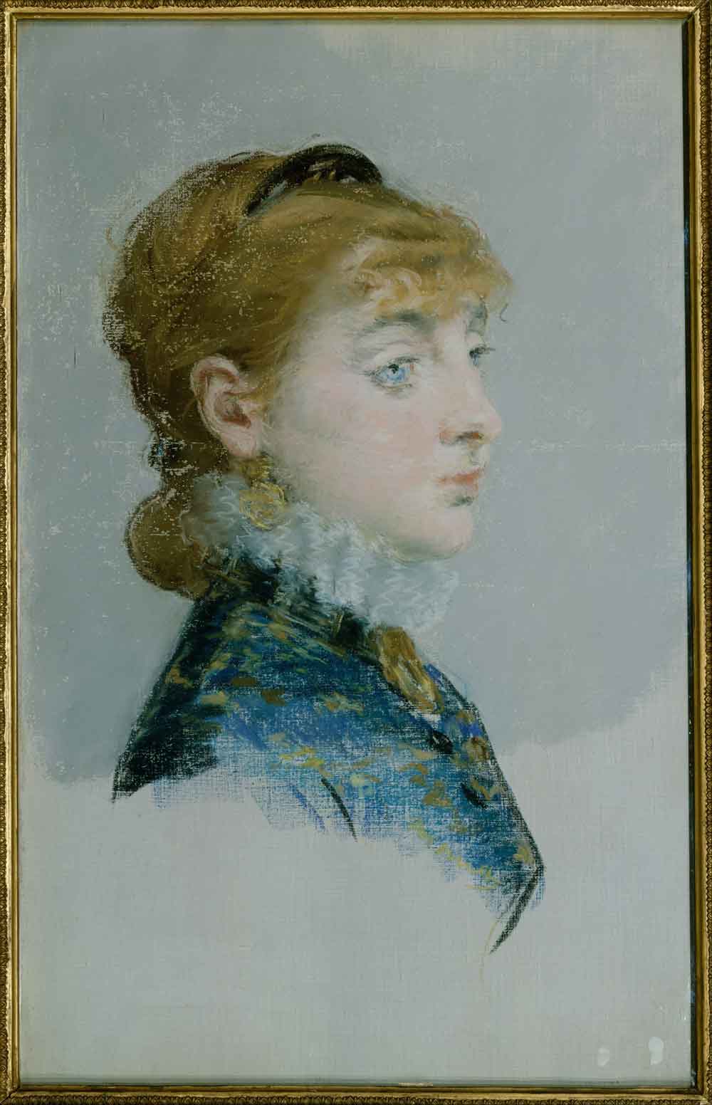 Mademoiselle Lucie Delabigne by Edourd Manet 1860