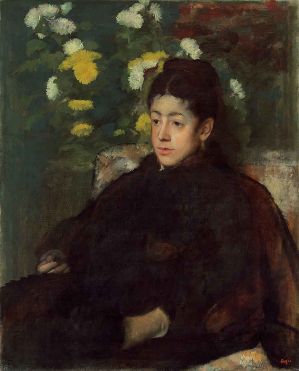 Mademoiselle Malo by Edgar Degas 1877