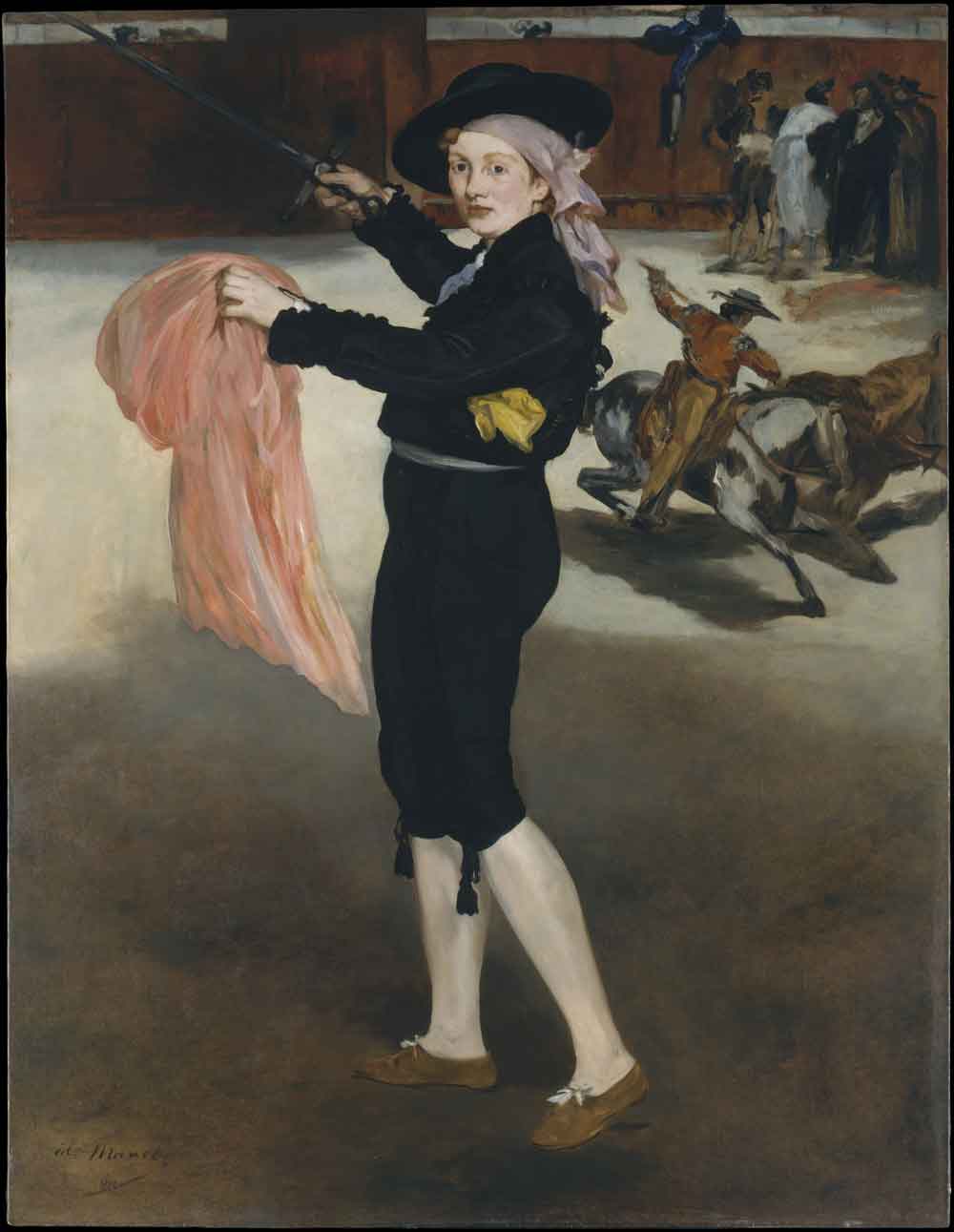 Mademoiselle V. . . in the Costume of an Espada by Edourd Manet 1866