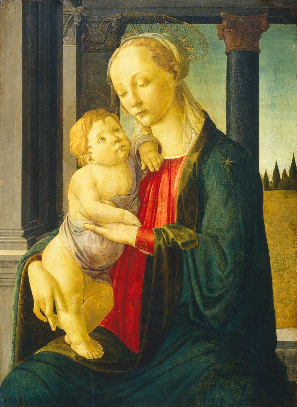 Madonna and Child by Sandro Botticelli 1470