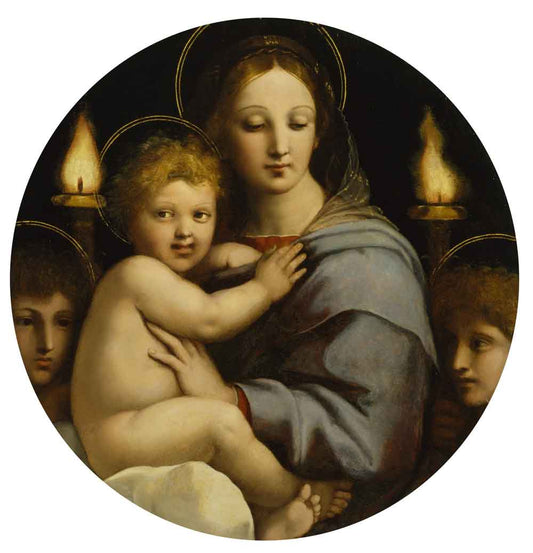 Madonna of the Candelabra by Raphael 1513