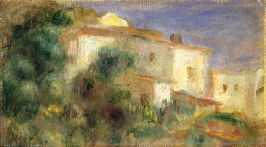 Maison de la Poste, Cagnes by Pierre-Aguste Renoir 1907