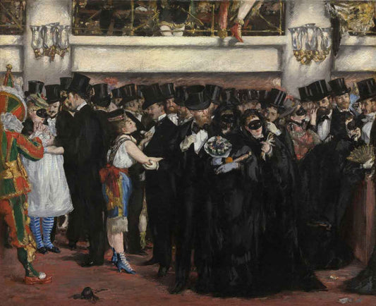 Masked Ball at the Opera Edourd Manet 1873