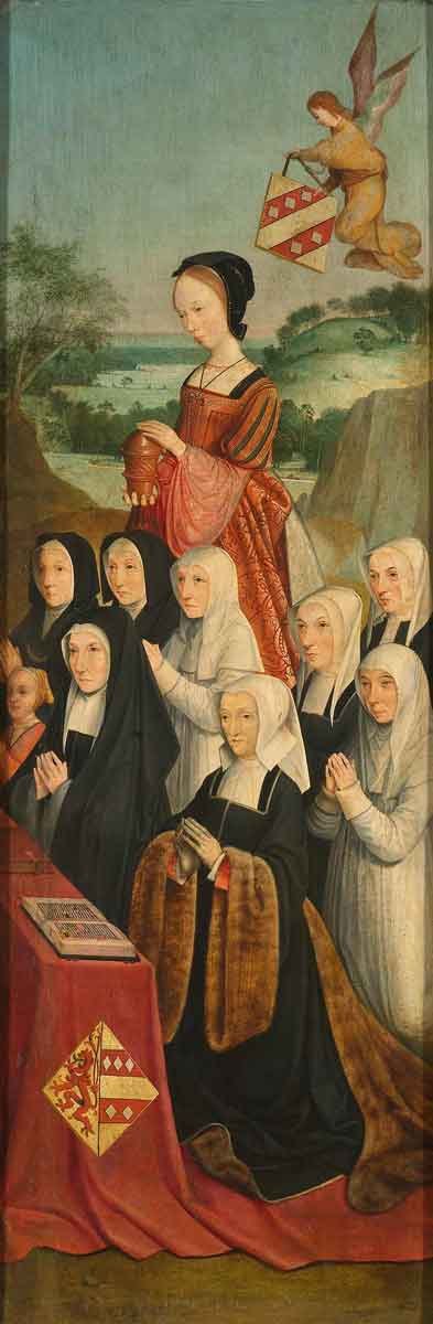 Memorial Panel by Master of Alkmaar 1504